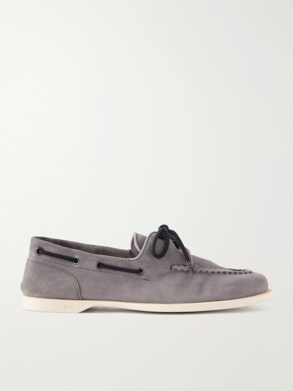Foil Suede Boat Shoes Foil Suede Boat Shoes
