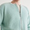 Friends Waffle-Knit Wool and Cashmere-Blend Zip-Up Sweater - CU Friends Waffle-Knit Wool and Cashmere-Blend Zip-Up Sweater - CU