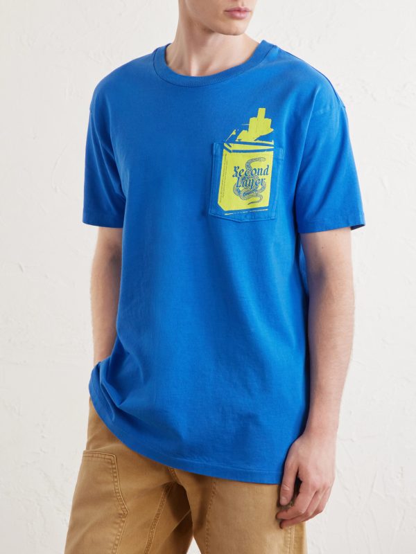 Vintage Ciggy Printed Cotton-Jersey T-Shirt - FR Vintage Ciggy Printed Cotton-Jersey T-Shirt - FR