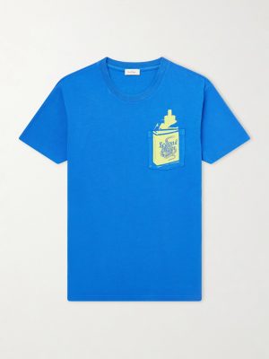 Vintage Ciggy Printed Cotton-Jersey T-Shirt