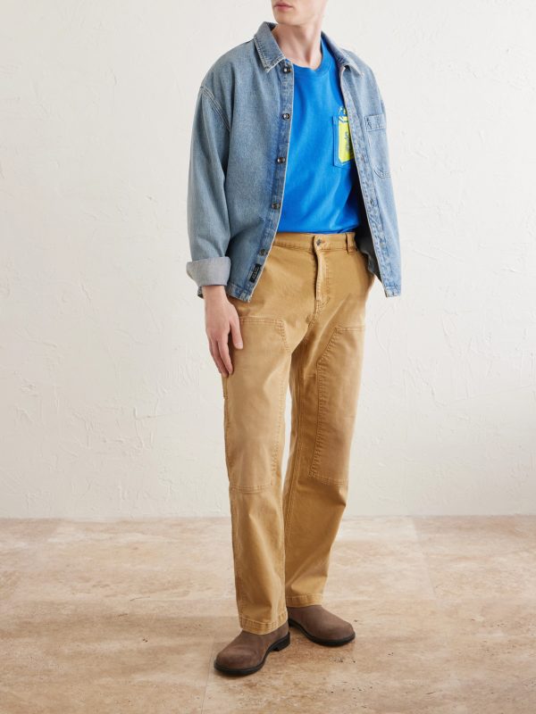 Vintage Ciggy Printed Cotton-Jersey T-Shirt - OU Vintage Ciggy Printed Cotton-Jersey T-Shirt - OU