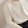 Friends Waffle-Knit Wool and Cashmere-Blend Sweater - CU Friends Waffle-Knit Wool and Cashmere-Blend Sweater - CU