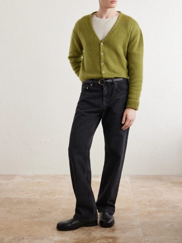 Chevy Mohair-Blend Cardigan - OU Chevy Mohair-Blend Cardigan - OU