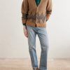Chevy Mohair-Blend Cardigan - OU Chevy Mohair-Blend Cardigan - OU