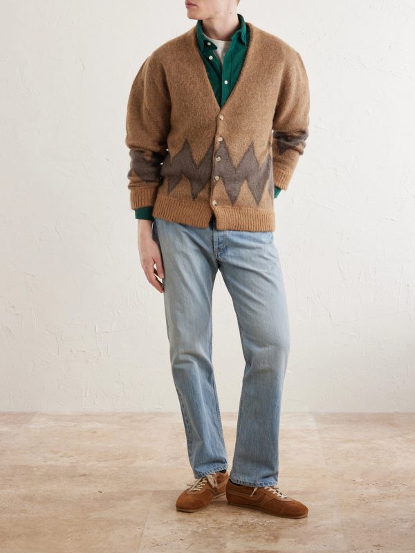 Chevy Mohair-Blend Cardigan - OU Chevy Mohair-Blend Cardigan - OU