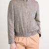 Herringbone Bomber Jacket - FR Herringbone Bomber Jacket - FR