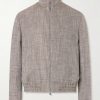 Herringbone Bomber Jacket Herringbone Bomber Jacket