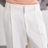 Straight-Leg Cotton and Linen-Blend Trousers - CU Straight-Leg Cotton and Linen-Blend Trousers - CU