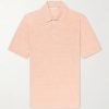 Linen and Cotton-Blend Polo Shirt Linen and Cotton-Blend Polo Shirt