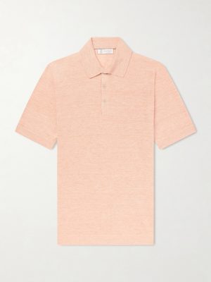 Linen and Cotton-Blend Polo Shirt Linen and Cotton-Blend Polo Shirt