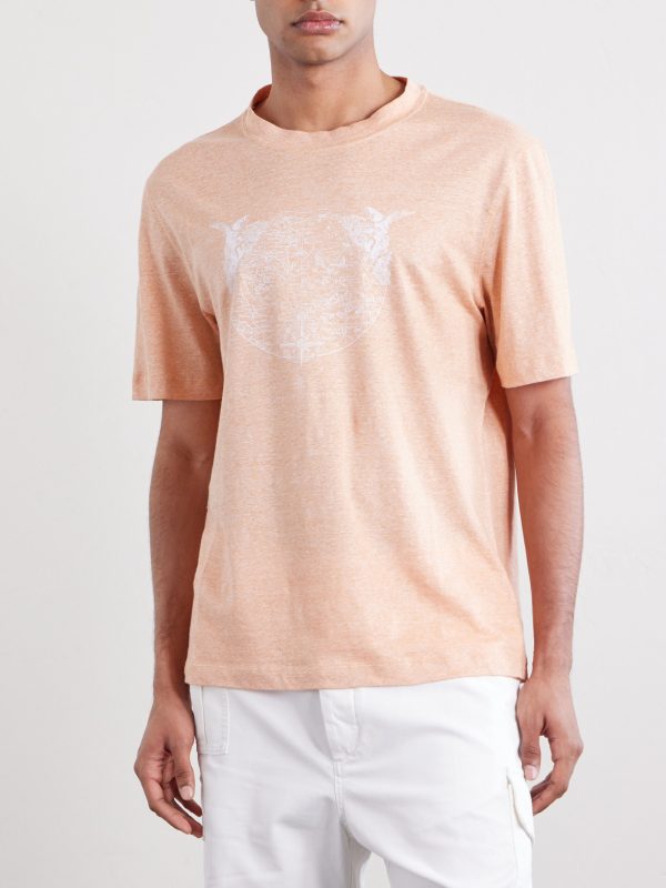 Logo-Print Cotton-Jersey T-Shirt - FR