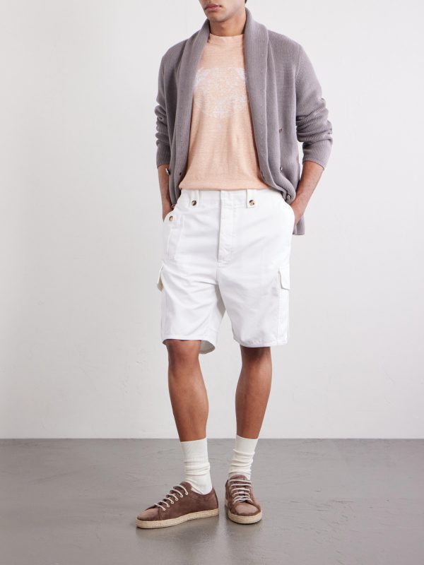 Logo-Print Cotton-Jersey T-Shirt - OU