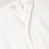 Straight-Leg Pleated Herringbone Cotton and Linen-Blend Trousers - E1 Straight-Leg Pleated Herringbone Cotton and Linen-Blend Trousers - E1