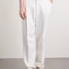 Straight-Leg Pleated Herringbone Cotton and Linen-Blend Trousers - FR Straight-Leg Pleated Herringbone Cotton and Linen-Blend Trousers - FR