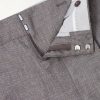 Straight-Leg Pleated Wool Suit Trousers - E1 Straight-Leg Pleated Wool Suit Trousers - E1