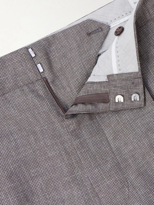 Straight-Leg Pleated Wool Suit Trousers - E1 Straight-Leg Pleated Wool Suit Trousers - E1