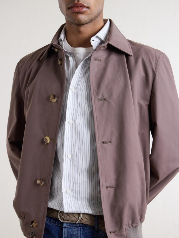 Cotton-Blend Blouson Jacket - CU