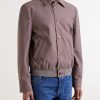 Cotton-Blend Blouson Jacket - FR