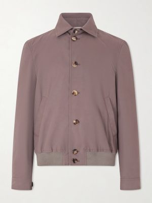 Cotton-Blend Blouson Jacket Cotton-Blend Blouson Jacket