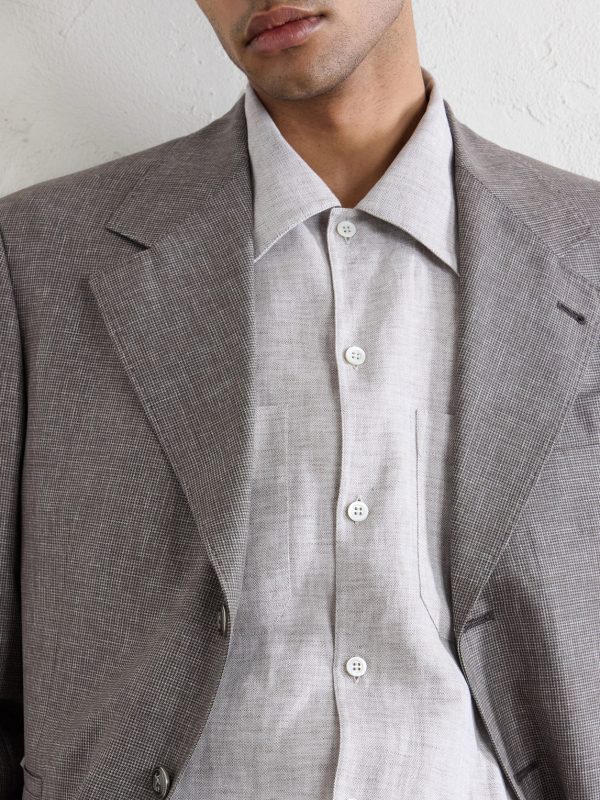 Hemp, Linen and Cotton-Blend Shirt - CU Hemp, Linen and Cotton-Blend Shirt - CU