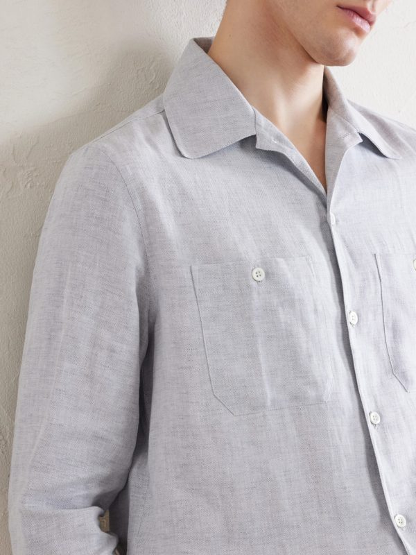 Hemp, Linen and Cotton-Blend Shirt - CU