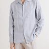Hemp, Linen and Cotton-Blend Shirt - FR