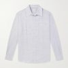 Hemp, Linen and Cotton-Blend Shirt