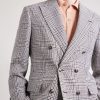 Prince of Wales Checked Linen, Silk and Wool-Blend Tweed Blazer - CU Prince of Wales Checked Linen, Silk and Wool-Blend Tweed Blazer - CU