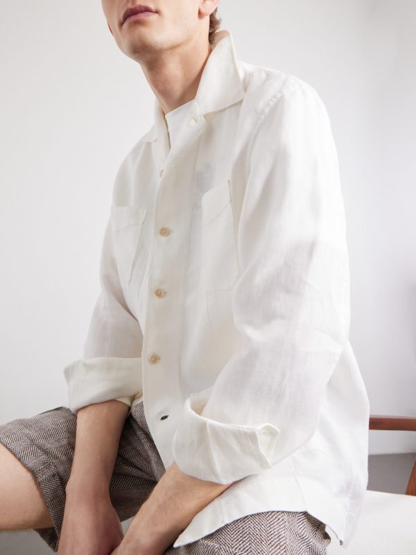 Guayabera Linen Overshirt - CU Guayabera Linen Overshirt - CU