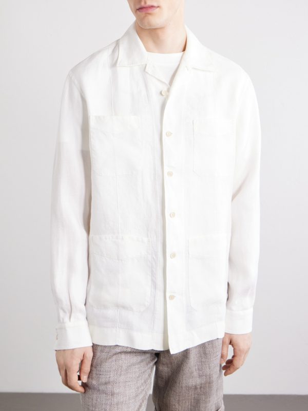 Guayabera Linen Overshirt - FR Guayabera Linen Overshirt - FR