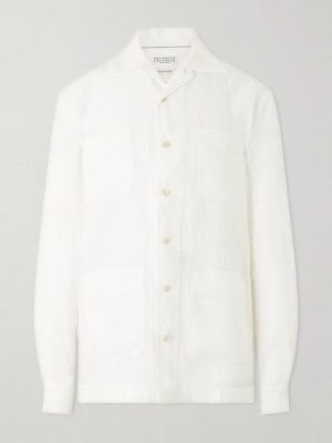 Guayabera Linen Overshirt