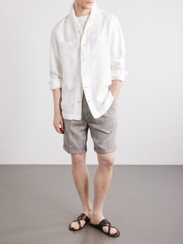 Guayabera Linen Overshirt - OU Guayabera Linen Overshirt - OU