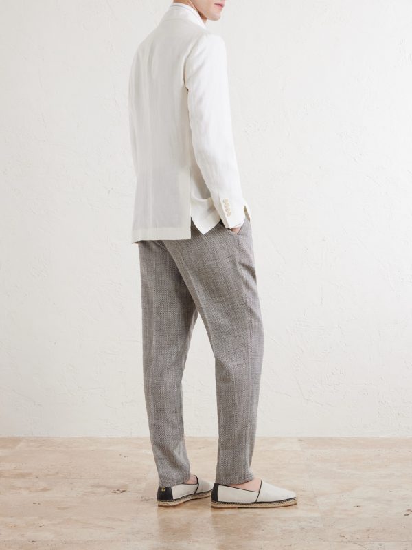 Linen Blazer - BK