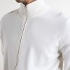 Cashmere Zip-Up Sweater - CU