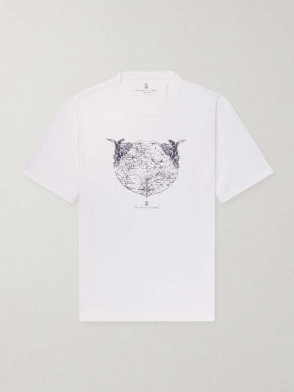 Logo-Print Cotton-Jersey T-Shirt Logo-Print Cotton-Jersey T-Shirt