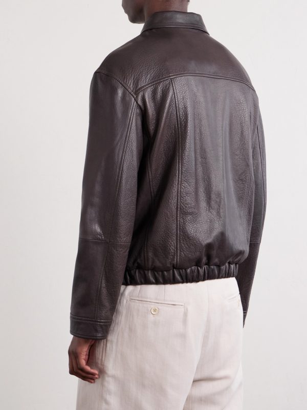 Leather Jacket - BK Leather Jacket - BK