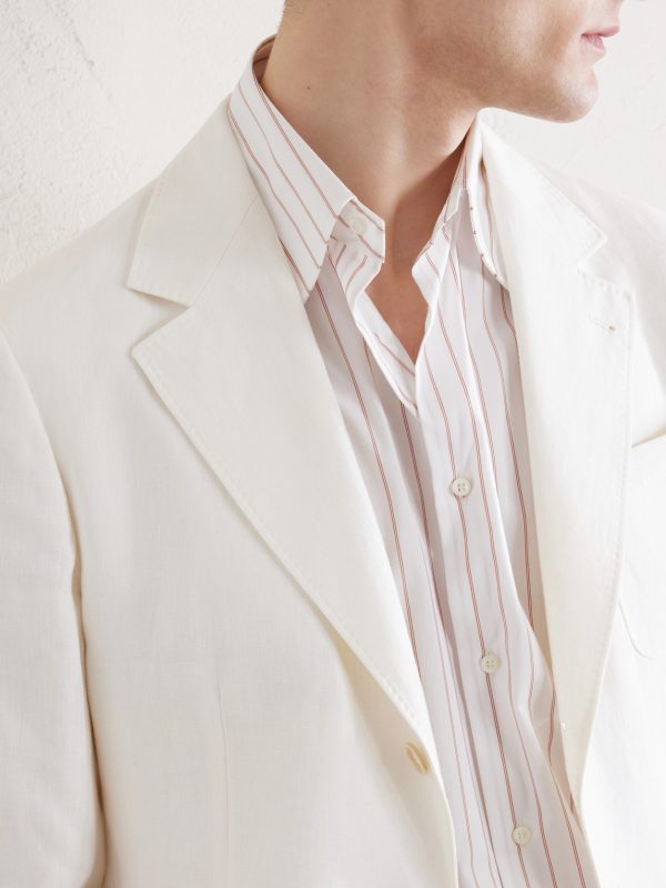 Striped Cotton-Poplin Shirt - CU