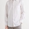 Striped Cotton-Poplin Shirt - FR