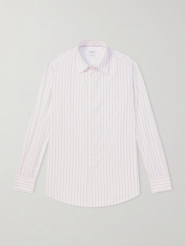 Striped Cotton-Poplin Shirt
