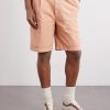 Straight-Leg Pleated Cotton Shorts - FR Straight-Leg Pleated Cotton Shorts - FR