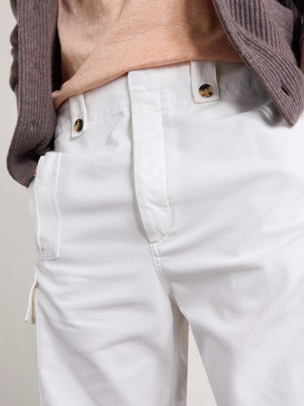 Straight-Leg Cotton-Twill Cargo Shorts - CU Straight-Leg Cotton-Twill Cargo Shorts - CU