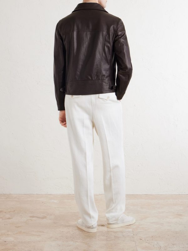 Leather Jacket - BK