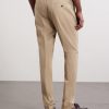 Tapered Stretch-Cotton Trousers - BK Tapered Stretch-Cotton Trousers - BK