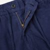 Straight-Leg Cotton-Corduroy Drawstring Shorts - E1