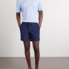 Straight-Leg Cotton-Corduroy Drawstring Shorts - OU