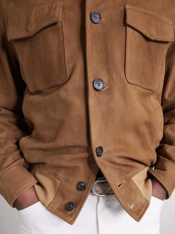 Suede Bomber Jacket - CU