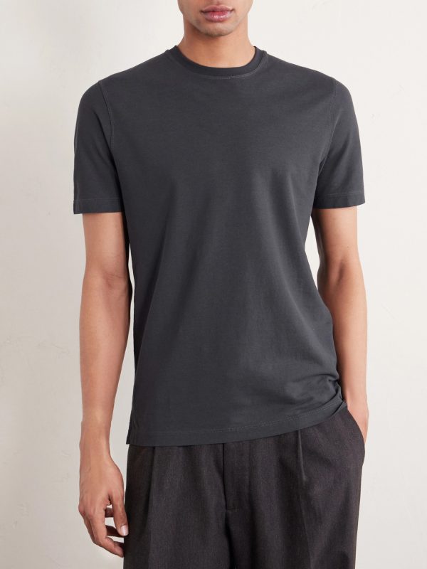 Slim-Fit Cotton-Jersey T-Shirt - FR Slim-Fit Cotton-Jersey T-Shirt - FR