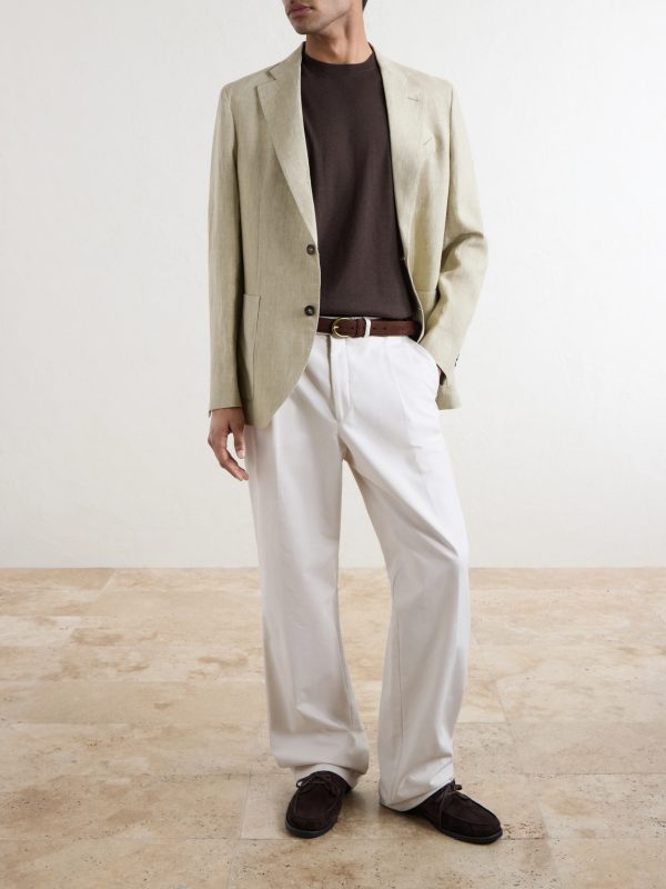 Cotton and Silk-Blend T-Shirt - OU Cotton and Silk-Blend T-Shirt - OU