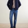 Wool and Linen-Blend Bomber - OU Wool and Linen-Blend Bomber - OU
