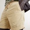 Straight-Leg Cotton-Corduroy Drawstring Shorts - CU Straight-Leg Cotton-Corduroy Drawstring Shorts - CU